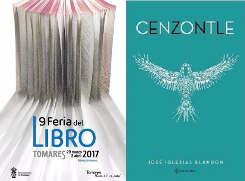 José Iglesias Blandón firma 'Cenzontle' en la Feria del Libro de Tomares (Sevilla)